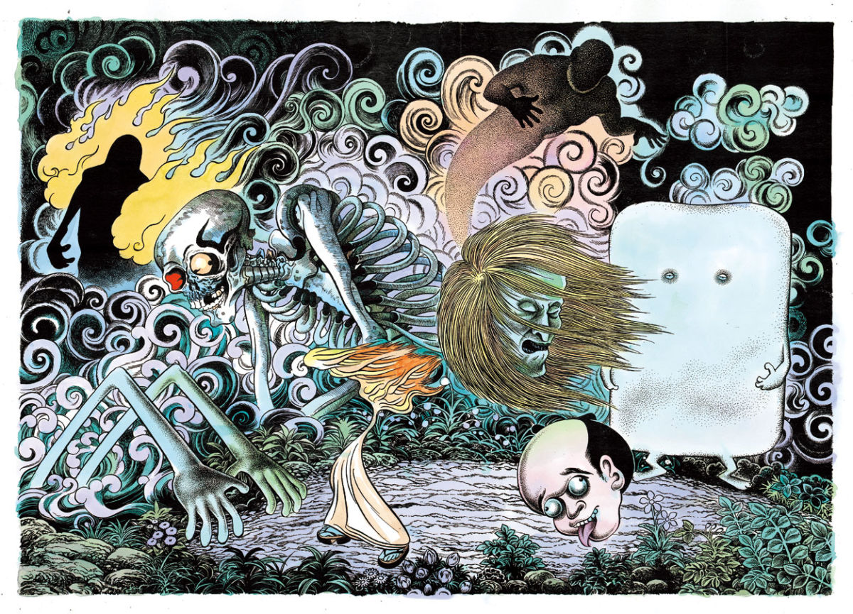 Illustrazione di Shigeru Mizuki